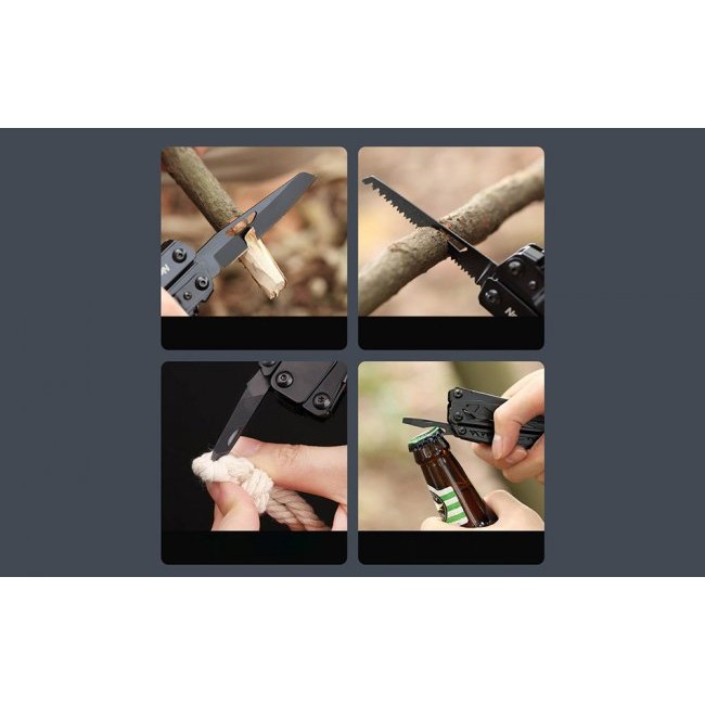 Мултифункционални инструменти NexTool BlackKnight NE20151 11в1