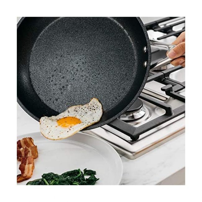 Тиган, тенджера с незалепващо покритие Ninja C30030 Fry Pan Foodi Neverstick Premium 12 Inch - 30см