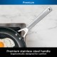 Тиган, тенджера с незалепващо покритие Ninja C30030 Fry Pan Foodi Neverstick Premium 12 Inch - 30см
