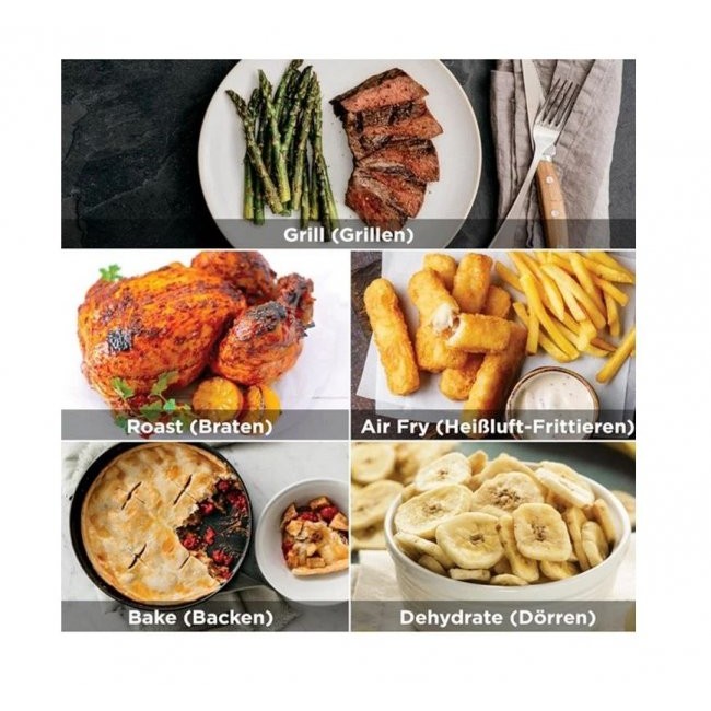 Airfryer Ninja EG351 Fооdі Аіr Frуеr & Health Grill 5.7L