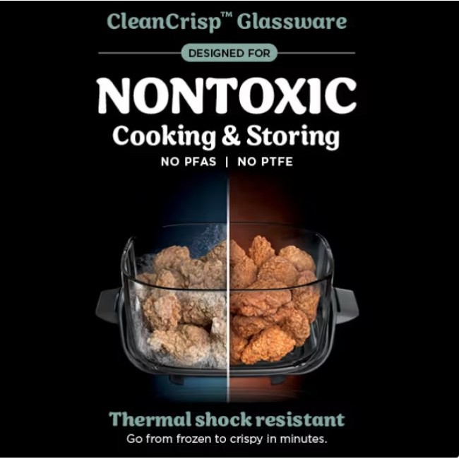 Скара/Грил Ninja FN101EUSG Crispi 4-in-1 Portable Glass - СИВ -- GREY