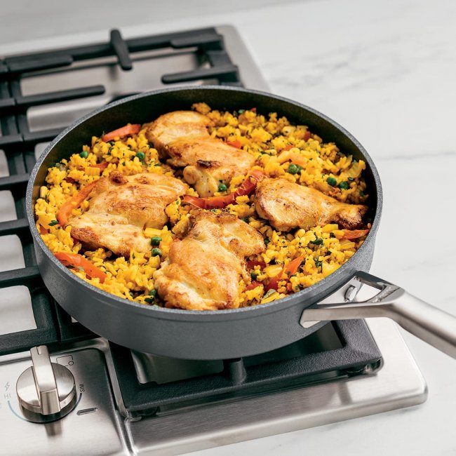 Тиган, тенджера с незалепващо покритие Ninja Foodi ZEROSTICK  C30126 Saute Pan with Lid  26cm