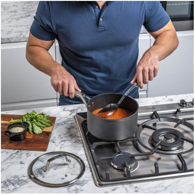 Тиган, тенджера с незалепващо покритие Ninja Foodi ZEROSTICK C33000 - Комплект кухненски съдове - 3 части