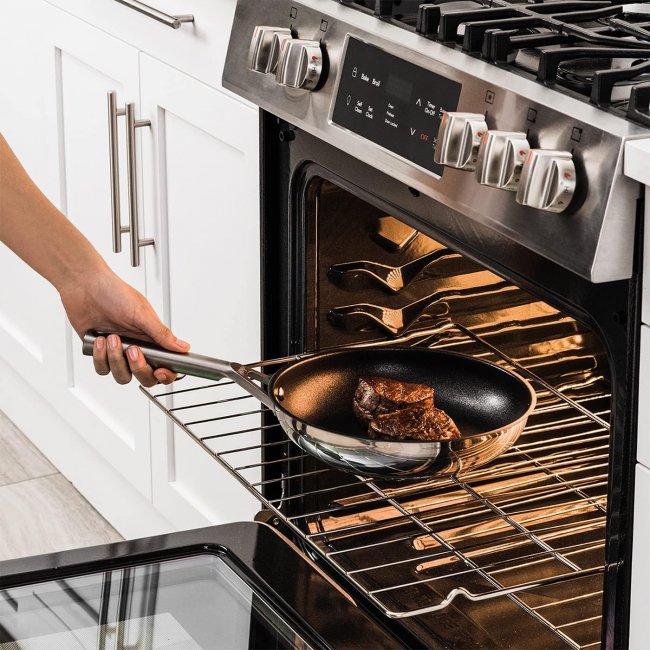 Тиган, тенджера с незалепващо покритие Ninja Zerostick Stainless Steel Frying Pan C60020EU/C60024EU/C60028EU/C60030EU