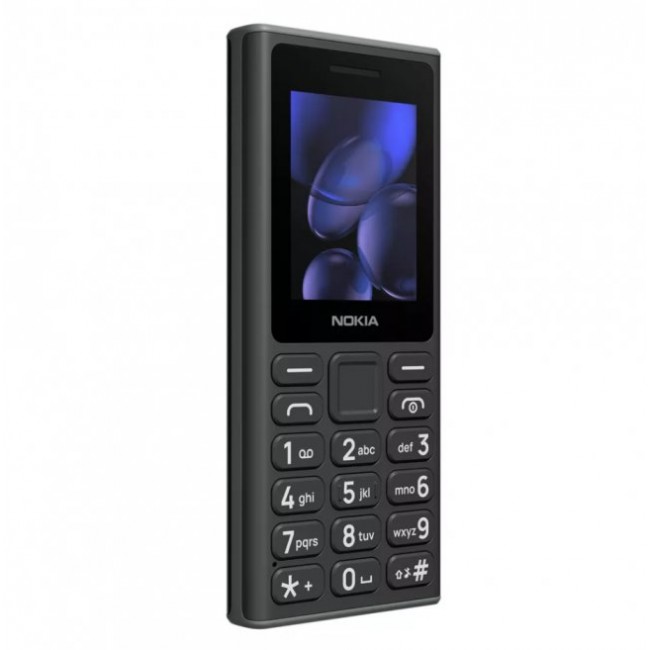 GSM Nokia 105 2025 TA-1684 - ЧЕРЕН -- BLACK