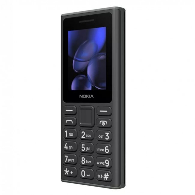 GSM Nokia 105 2025 TA-1684 - ЧЕРЕН -- BLACK