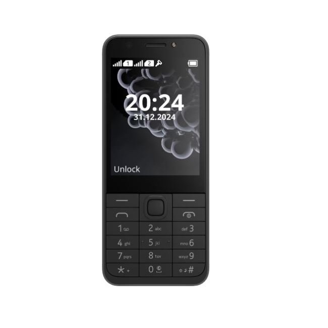 Смартфон Nokia 230 (2024) - ЧЕРЕН -- BLACK