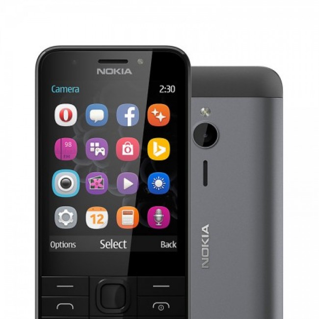 GSM Nokia 230 DUAL - ЧЕРЕН - BLACK