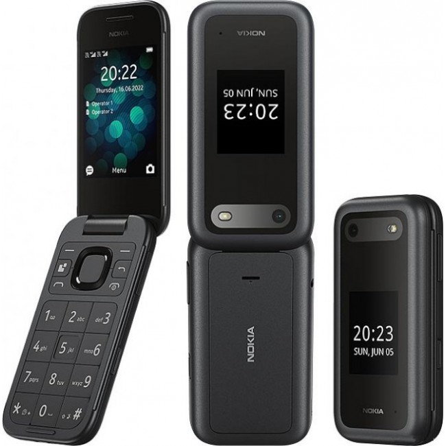 GSM Nokia 2660 Flip - ЧЕРЕН -- BLACK