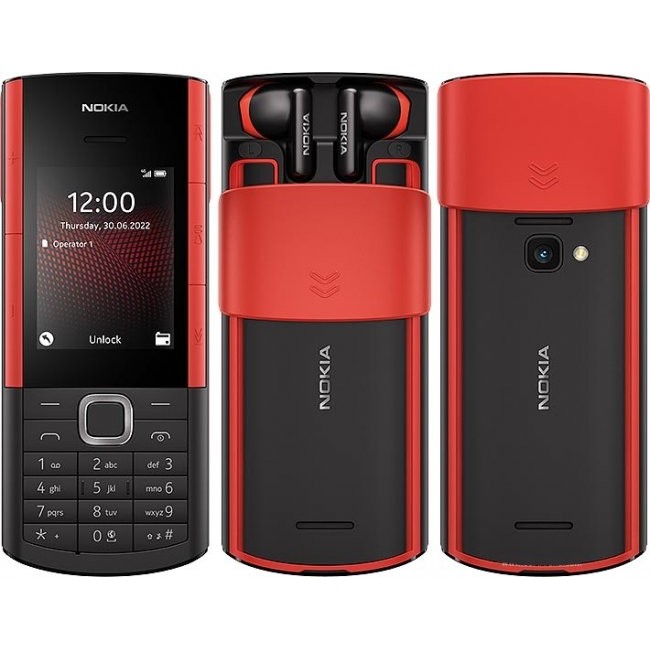 GSM Nokia 5710 XpressAudio - ЧЕРЕН -- BLACK/RED
