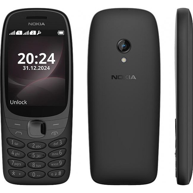 Смартфон Nokia 6310 4G 2025 TA-1607 - ЧЕРЕН -- BLACK