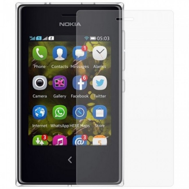Стъклен Протектор за мобилен телефон Nokia Asha 503