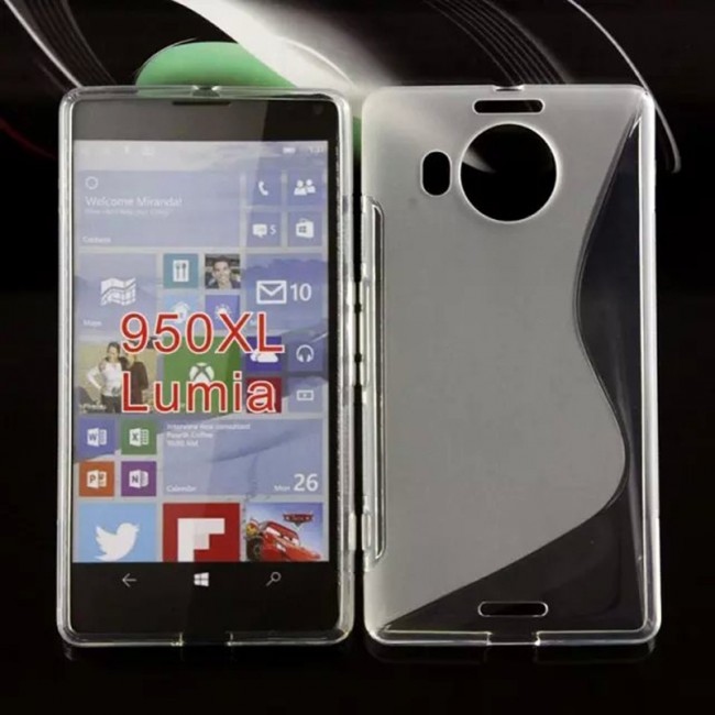 Калъф за мобилен телефон Nokia Lumia 950 XL S-line Jelly Case