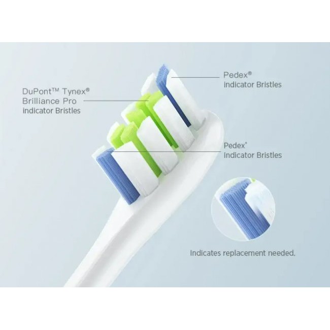 Електрическа четки за зъби Oclean P4 Replacement toothbrush head 1-pack- Резервна глава