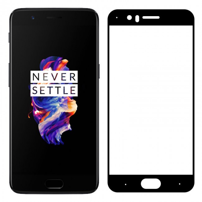 Стъклен Протектор за мобилен телефон OnePlus 5 Стъклен протектор  с пълно покритие