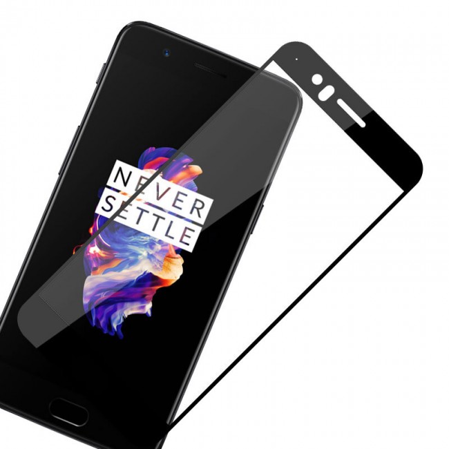Стъклен Протектор за мобилен телефон OnePlus 5 Стъклен протектор  с пълно покритие