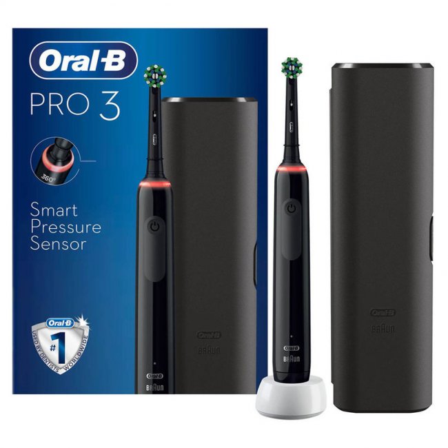 Електрическа четки за зъби Oral- B Pro 3 3500 +TC