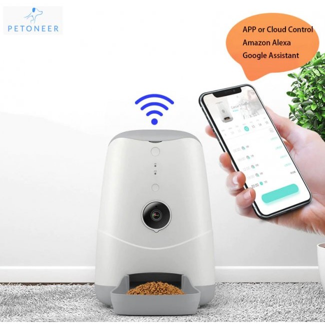 Petoneer Nutri Vision smart food dispenser -Хранилка за домашни любимци с камера