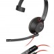 Bluetooth Handsfree слушалка Plantronics Blackwire C5210 USB A