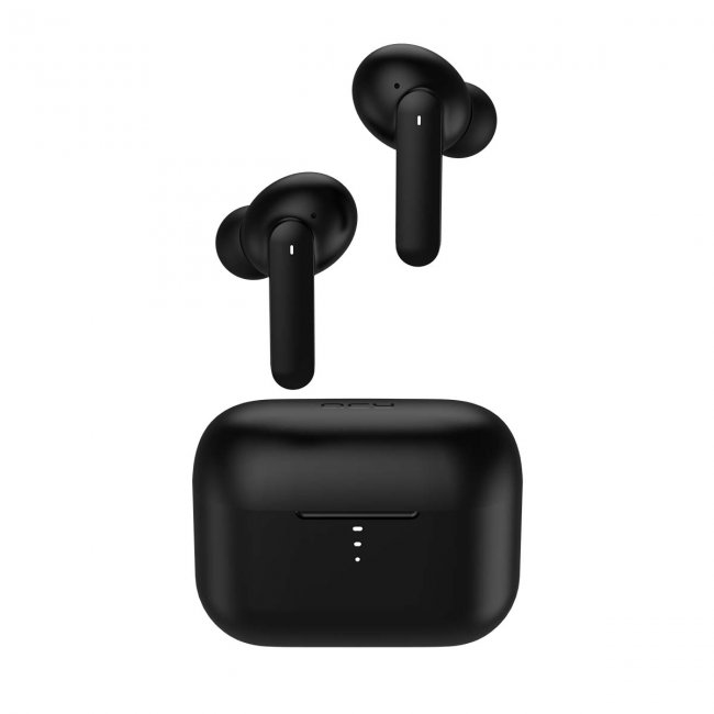 Безжични слушалки QCY T10 Pro TWS Wireless Earphones - ЧЕРЕН -- BLACK
