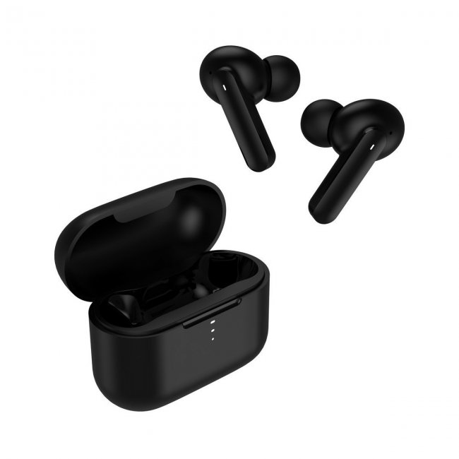 Безжични слушалки QCY T10 TWS Wireless Earphones - ЧЕРЕН -- BLACK