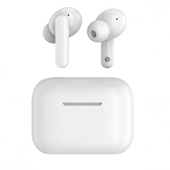 Безжични слушалки QCY T10 TWS Wireless Earphones - БЯЛ -- WHITE