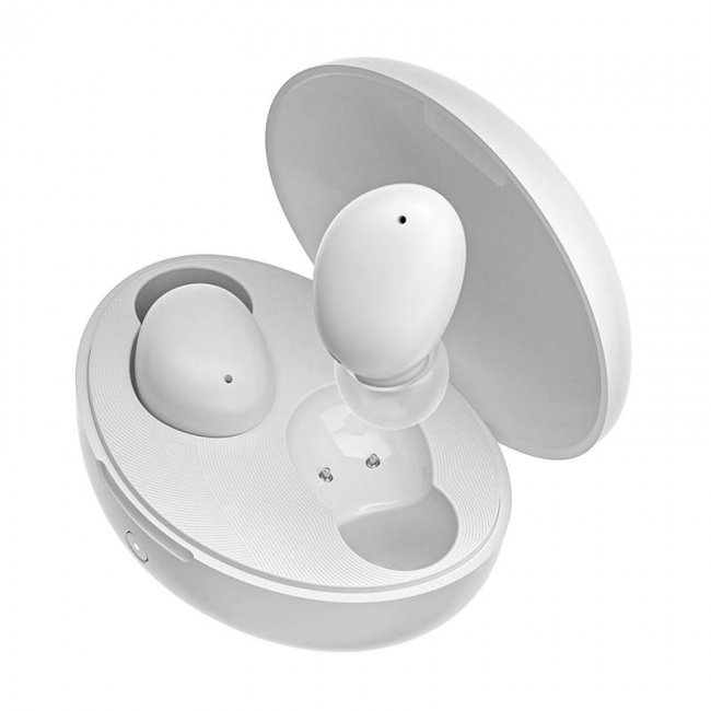 Безжични слушалки QCY T16 TWS Wireless Earphones - БЯЛ -- WHITE