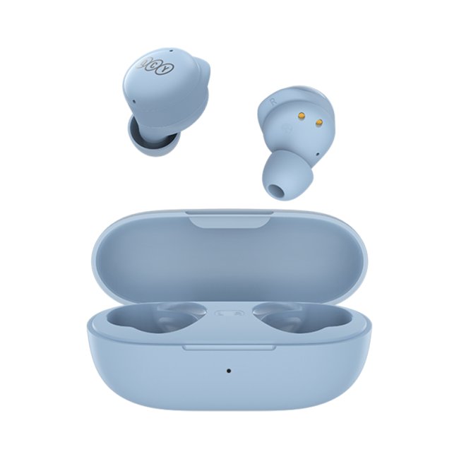 Безжични слушалки QCY T17 TWS Wireless Headphones - СИН -- BLUE