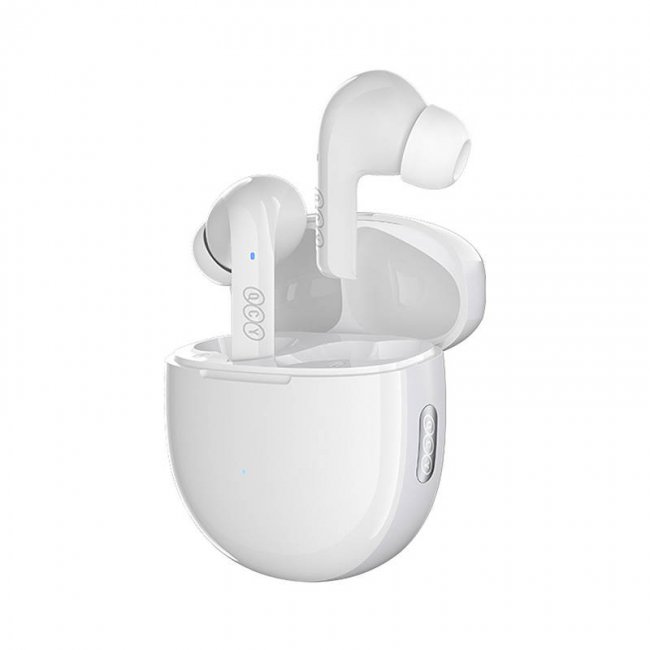 Безжични слушалки QCY T18 TWS Earphones - БЯЛ -- WHITE