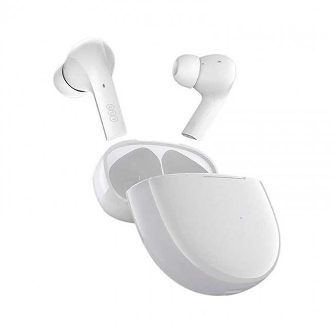 Безжични слушалки QCY T18 TWS Earphones - БЯЛ -- WHITE