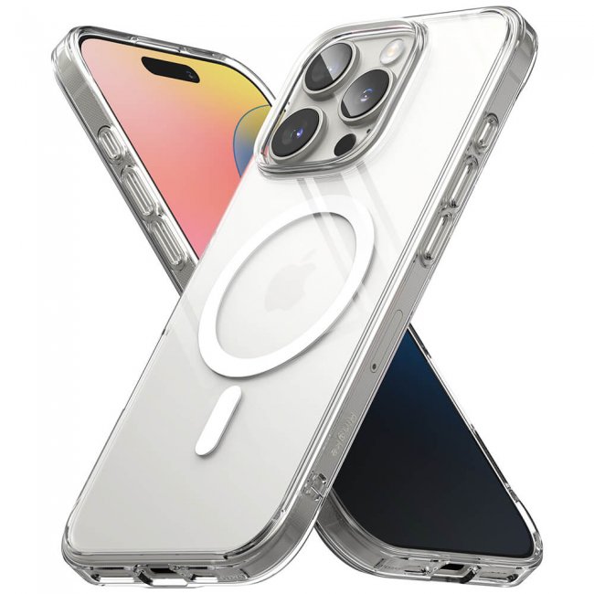 Калъф за мобилен телефон Ringke iPhone 16 Pro Max Case Fusion Magnetic Clear