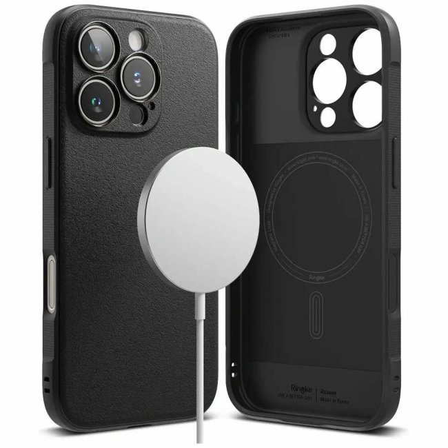 Калъф за мобилен телефон Ringke iPhone 16 Pro Max Case Onyx Magnetic Black