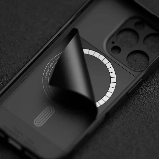 Калъф за мобилен телефон Ringke iPhone 16 Pro Max Case Onyx Magnetic Black
