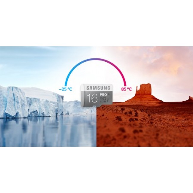 Карта памет Samsung 16GB micro SD Card Pro with adapter class 10