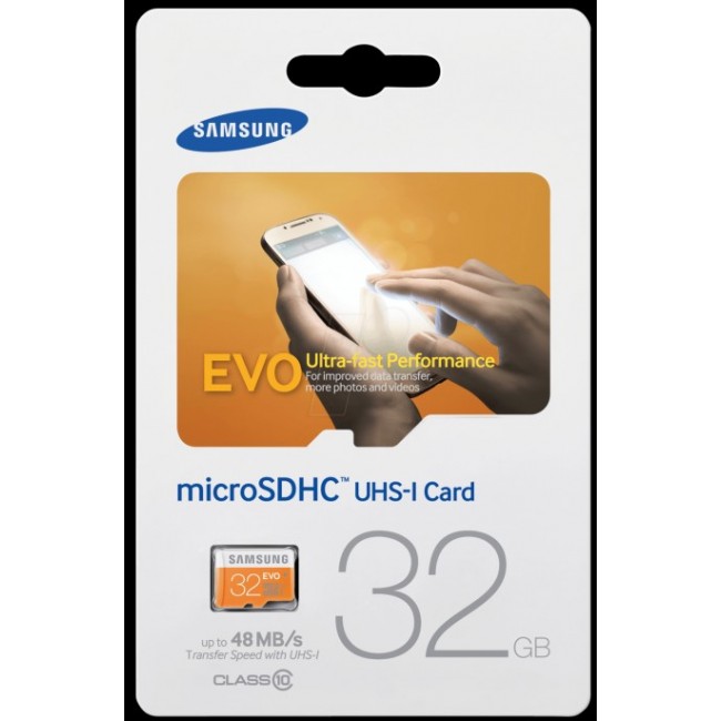 Карта памет Samsung 32GB micro SD Card Evo with USB2 adapter Class10