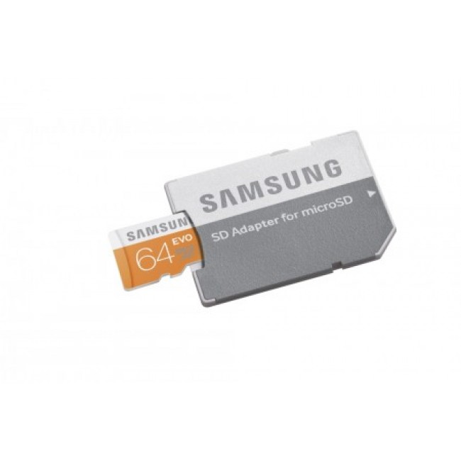 Карта памет Samsung 64GB micro SD Card Evo PLUS with adapter Class10