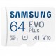 Карта памет Samsung 64GB microSD EVO Plus + SD Adapter (MB-MC64KA/EU) Class 10