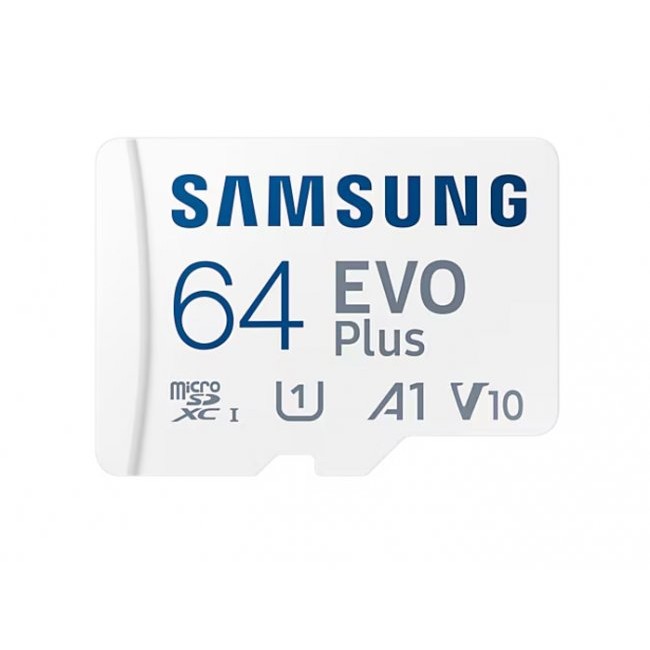 Карта памет Samsung 64GB microSD EVO Plus + SD Adapter (MB-MC64SA/EU) Class 10