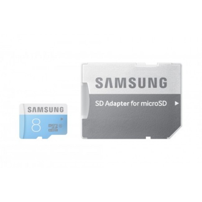 Карта памет Samsung 8GB micro SD Card STD with adapter Class 6