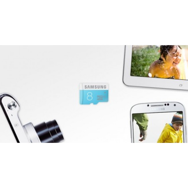 Карта памет Samsung 8GB micro SD Card STD with adapter Class 6