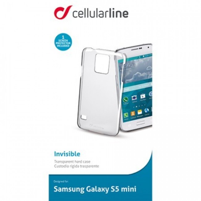 Калъф за мобилен телефон Samsung G800 Galaxy S5 Mini Transparent hard case