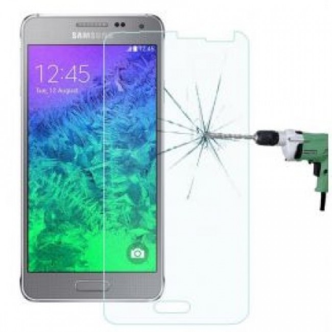 Стъклен Протектор за мобилен телефон Samsung G850 Galaxy Alpha  закален стъклен протектор