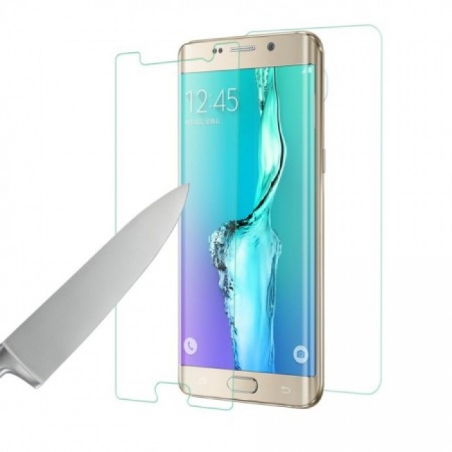 Стъклен Протектор за мобилен телефон Samsung G928 Galaxy S6 Edge +  закален стъклен протектор
