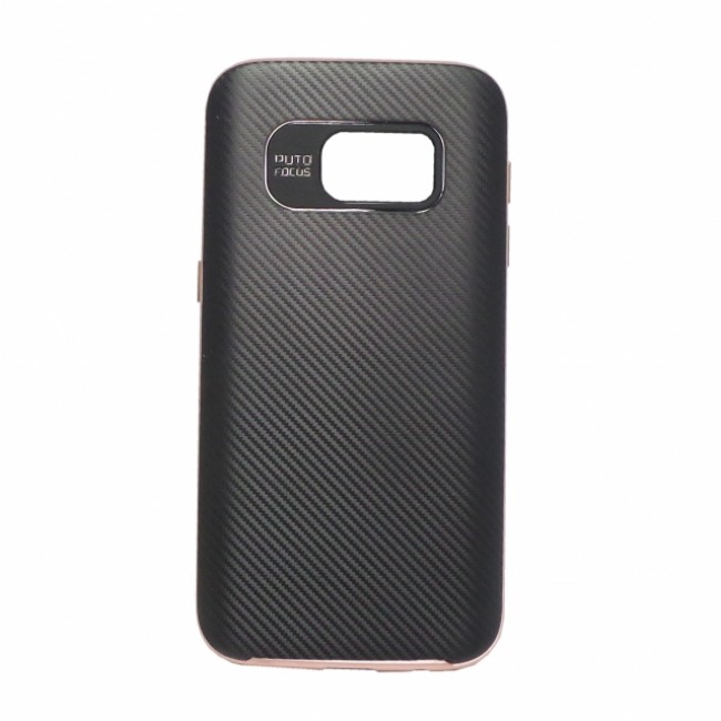 Калъф за мобилен телефон Samsung G930 GALAXY S7 BACK CASE CARBON