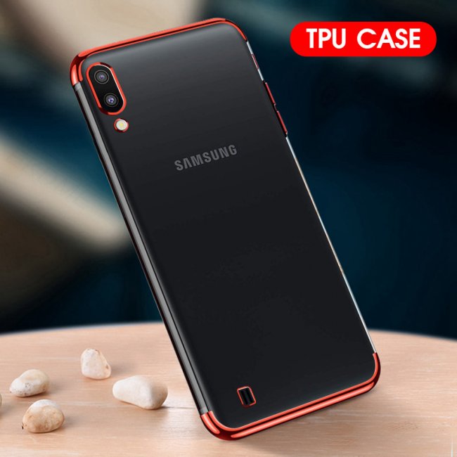 Калъф за мобилен телефон Samsung Galaxy A10 Silicon Back Invisible Case - Прозрачен силиконов гръб