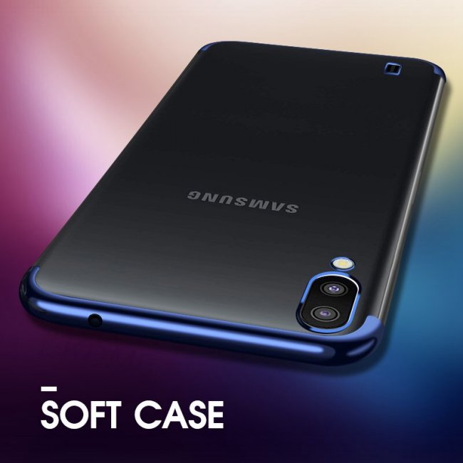 Калъф за мобилен телефон Samsung Galaxy A10 Silicon Back Invisible Case - Прозрачен силиконов гръб