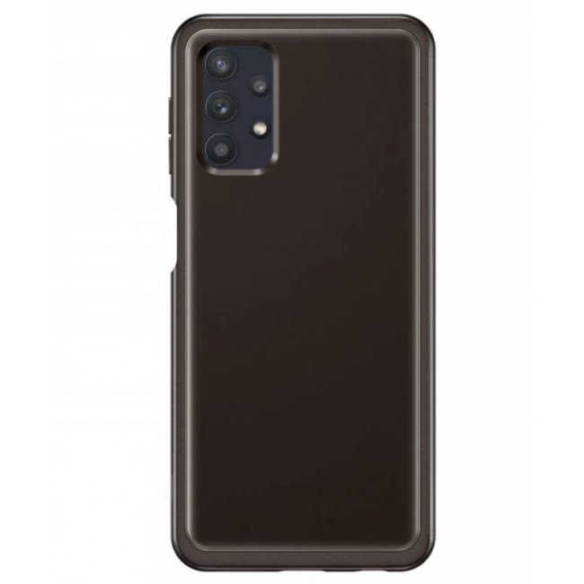 Калъф за мобилен телефон Samsung Galaxy A32 Soft Clear Cover - ЧЕРЕН -- BLACK