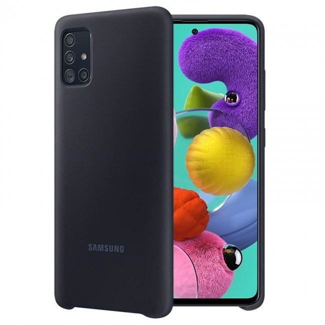 Калъф за мобилен телефон Samsung Galaxy A51 A515 Silicone Cover оригинален