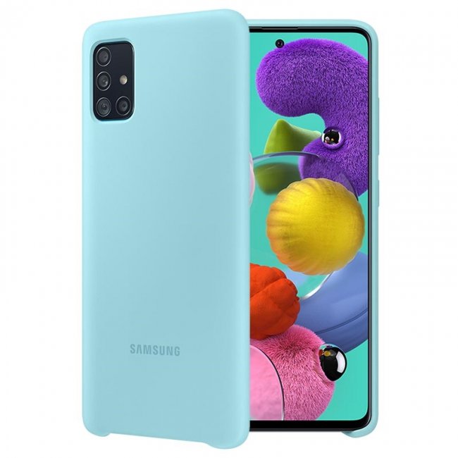 Калъф за мобилен телефон Samsung Galaxy A51 A515 Silicone Cover оригинален