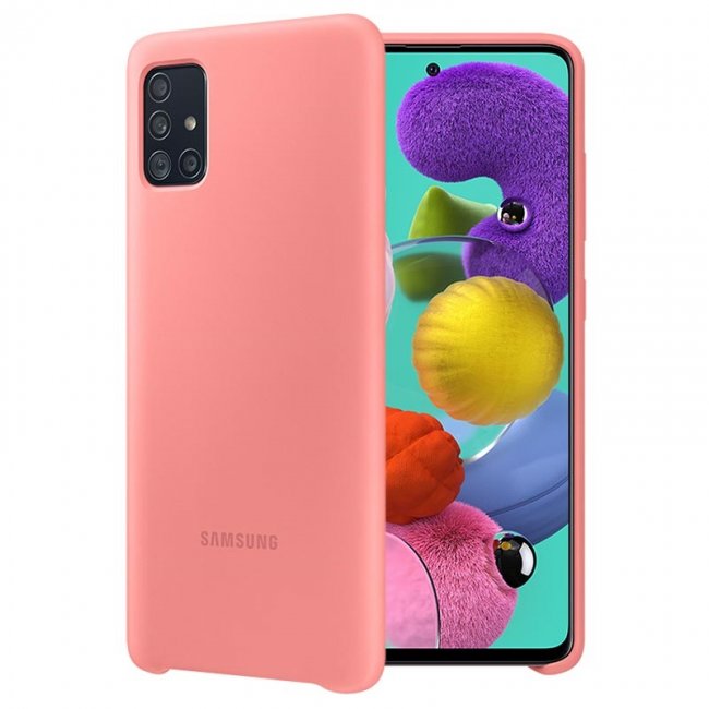 Калъф за мобилен телефон Samsung Galaxy A51 A515 Silicone Cover оригинален